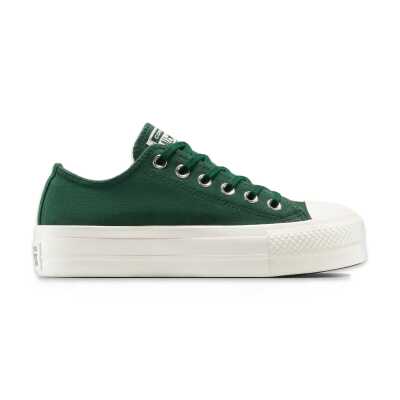 Converse A15533C Chuck Taylor All Star Lift Platform Colorful Suede Sneaker Yeşil Unisex A - 1