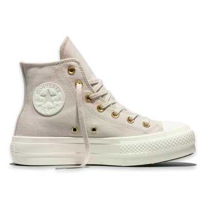 Converse A18387C Ctas Lift Hi Sneakers Ekru Kadın Ayakkabı - Converse