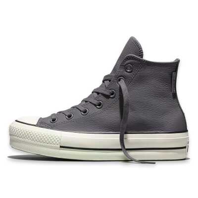 Converse A18393C Ctas Lift Hi Water Repellent Sneakers Gri Unisex Ayakkabı - Converse (1)