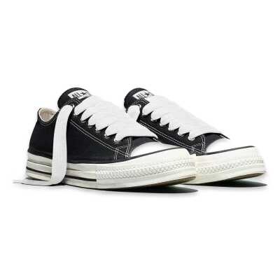 Converse A19080C Ct Throwback Ox Sneakers Siyah-Beyaz Unisex Ayakkabı - Converse