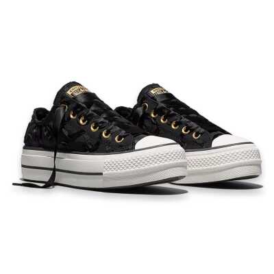 Converse A20776C Ctas Lift Ox Sneakers Siyah-Sarı Unisex Ayakkabı - Converse