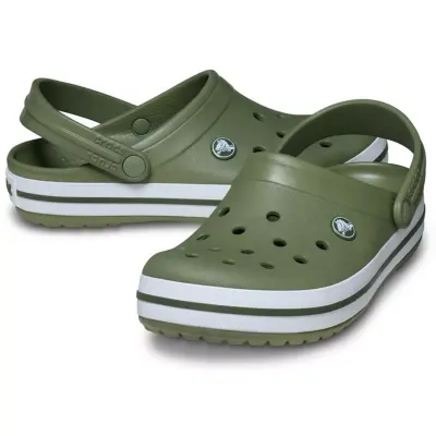 Crocs 11016 Crocband Haki Unisex Terlik - 4