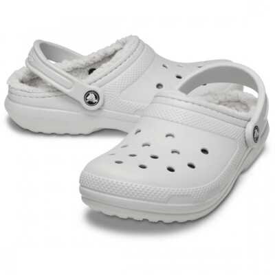 Crocs 203591Z Classic Lined Clog Gri Kadın Terlik - Crocs (1)