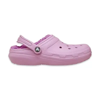 Crocs 203591Z Classic Lined Clog Pembe Kadın Terlik - 2