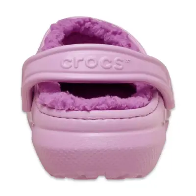 Crocs 203591Z Classic Lined Clog Pembe Kadın Terlik - 3