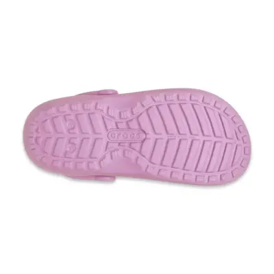 Crocs 203591Z Classic Lined Clog Pembe Kadın Terlik - 5