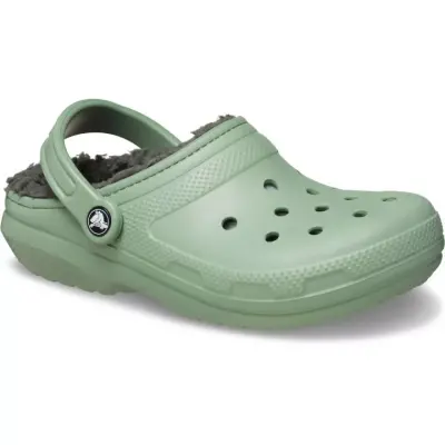 Crocs 203591Z Classic Lined Clog Yeşil Kadın Terlik - 1