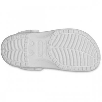Crocs 205942 G Classic Glitter Clog Gümüş Unisex Terlik - 5