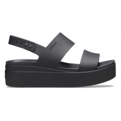Crocs 206453 Crocs Brooklyn Low Wedge W Siyah Kadın Sandalet - 2