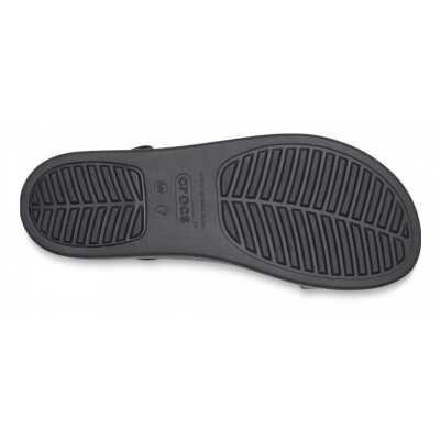 Crocs 206453 Crocs Brooklyn Low Wedge W Siyah Kadın Sandalet - 5