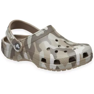 Crocs 206454 G Classic Printed Camo Clog Kamuflaj Unisex Terlik - 1