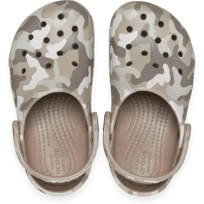 Crocs 206454 G Classic Printed Camo Clog Kamuflaj Unisex Terlik - 3