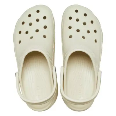 Crocs 206750 G Classic Platform Clog W Krem Kadın Terlik - 3