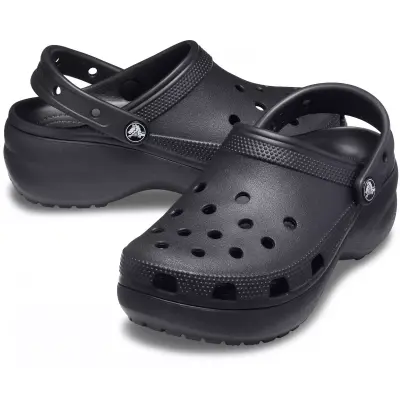 Crocs 206750 G Classic Platform Clog W Siyah Kadın Terlik - 4