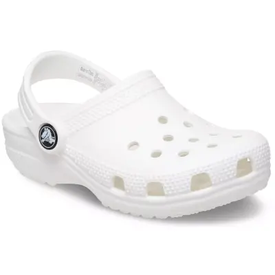 Crocs 206990 K Classic Clog T Beyaz Çocuk Terlik 
