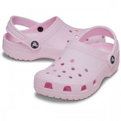 Crocs 206990 K Classic Clog T Pembe Çocuk Terlik - 4