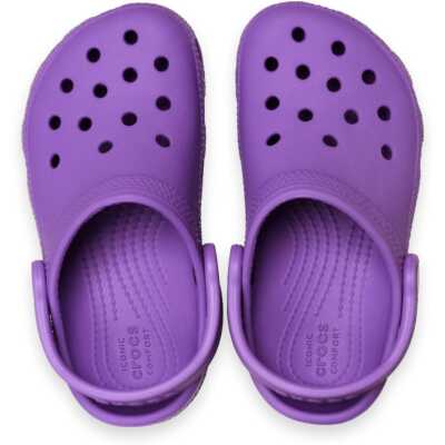 Crocs 206990 K Classic Clog T Mor Çocuk Terlik - Crocs (1)