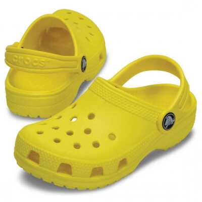 Crocs 206990 K Classic Clog T Sarı Çocuk Terlik - 3