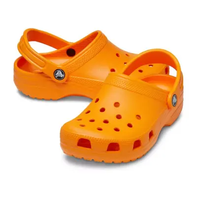 Crocs 206990 K Classic Clog T Turuncu Çocuk Terlik - 4