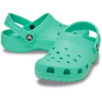 Crocs 206990 K Classic Clog T Yeşil Çocuk Terlik - 4