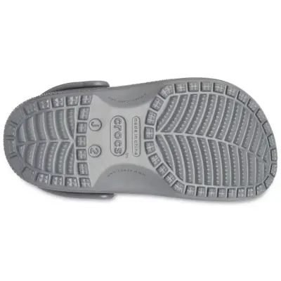 Crocs 206991 K Classic Clog K Gri Çocuk Terlik - 5