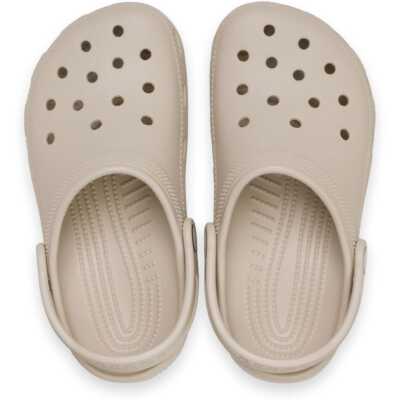 Crocs 206991 K Classic Clog K Krem Çocuk Terlik - 3