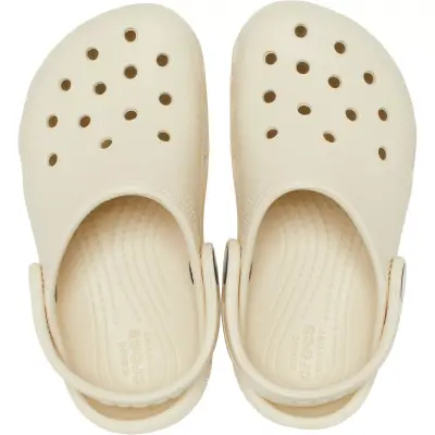 Crocs 206991 K Classic Clog K Krem Çocuk Terlik - 3