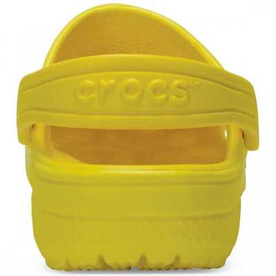 Crocs 206991 K Classic Clog K Sarı Çocuk Terlik - 4