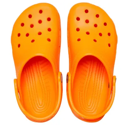 Crocs 206991 K Classic Clog K Turuncu Çocuk Terlik - 3