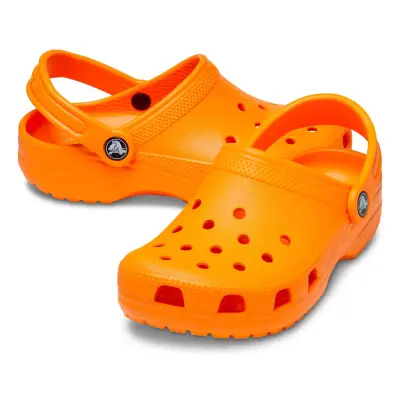 Crocs 206991 K Classic Clog K Turuncu Çocuk Terlik - 4