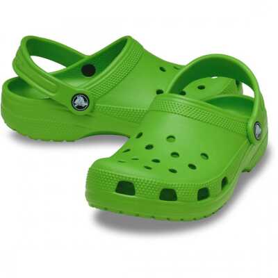 Crocs 206991 K Classic Clog K Yeşil Çocuk Terlik - 3