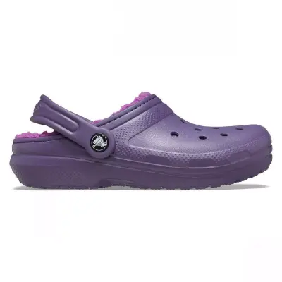 Crocs 207009 Classic Lined Clog T Mor Çocuk Terlik - 2