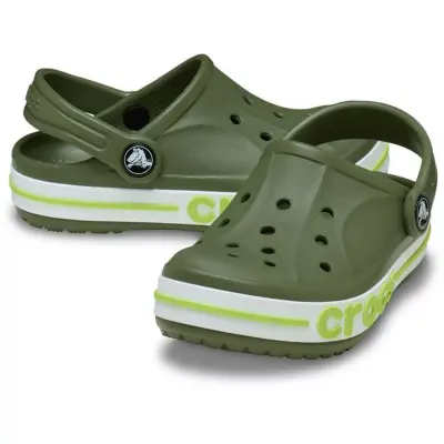 Crocs 207018 Bayaband Clog T Haki Çocuk Terlik - 4