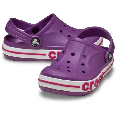 Crocs 207018 Bayaband Clog T Mor Çocuk Terlik - 4