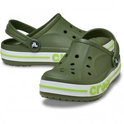 Crocs 207019 Bayaband Clog K Haki Çocuk Terlik - 3