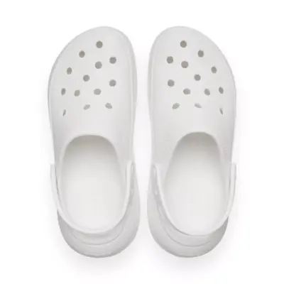 Crocs 207521 G Classic Crush Clog Beyaz Unisex Terlik - 3