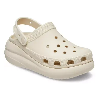 Crocs 207521 G Classic Crush Clog Krem Unisex Terlik 