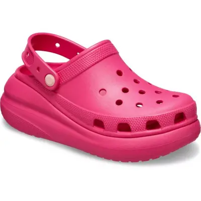 Crocs 207521 G Classic Crush Clog Fuşya Unisex Terlik 