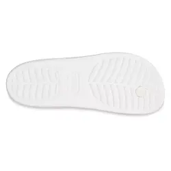 Crocs 207714 G Classic Platform Flip W Beyaz Kadın Terlik - 5