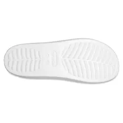 Crocs 208180 Classic Platform Slide Beyaz Unisex Terlik - 5
