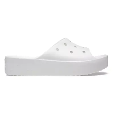 Crocs 208180 Classic Platform Slide Beyaz Unisex Terlik - 2
