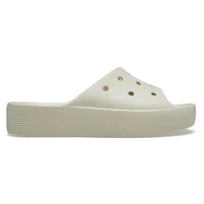 Crocs 208180 Classic Platform Slide Krem Unisex Terlik - Crocs (1)