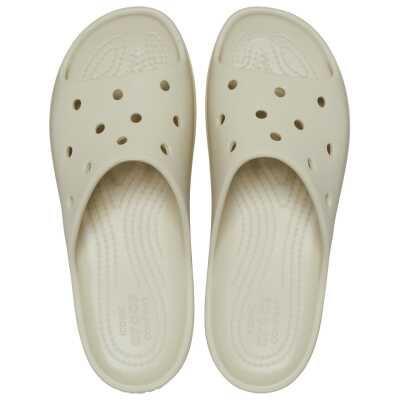 Crocs 208180 Classic Platform Slide Krem Unisex Terlik - 3