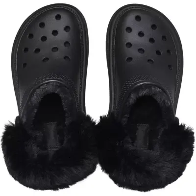 Crocs 208546 Stomp Lined Clog Siyah Kadın Terlik - 3