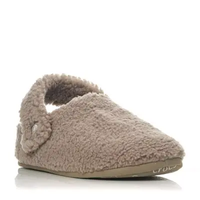 Crocs 209386 Classic Cozzzy Slipper Kahverengi Kadın Terlik 