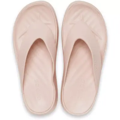 Crocs 209410 Getaway Platform Flip Pudra Kadın Terlik - 3