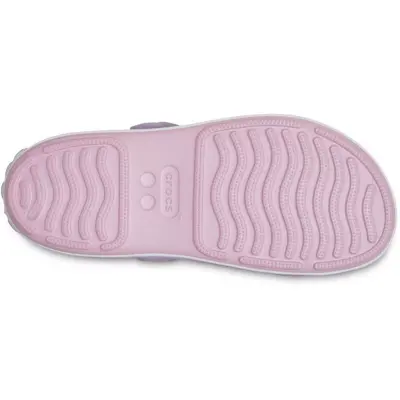 Crocs 209424 Crocband Cruiser Sandal T Pembe Çocuk Sandalet - 5