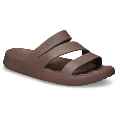 Crocs 209587 Getaway Strappy Kahverengi Unisex Terlik - 1