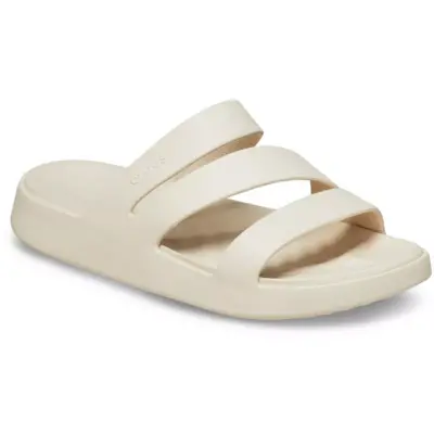 Crocs 209587 Getaway Strappy Krem Unisex Terlik - 1