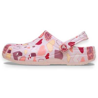 Crocs 209682 Classic Vday Clog Pembe Unisex Terlik - Crocs